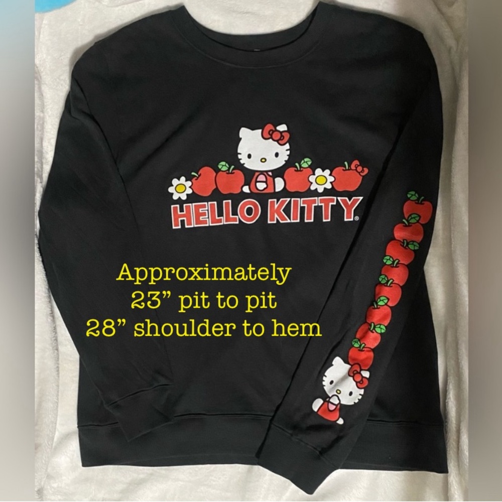 Hello Kitty Crew Neck Sweatshirt - Picture 4 of 5